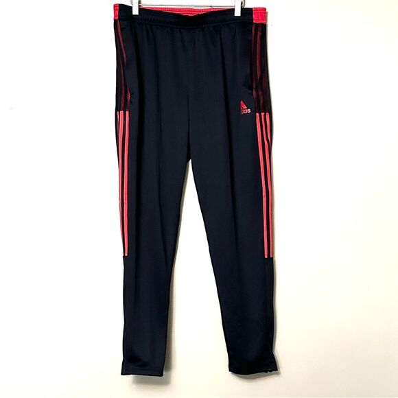 adidas Other - Adidas men’s XL tricot Aeroready Primegreen athletic pants black and red 31B3